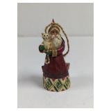 2002 Jim Shore Santa With Cat Ornament