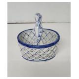Portugal Lattice basket ceramic