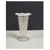Anchor Hocking Moonstone Opalesecent Hobnail vase