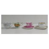Vintage Tea Cups and Saucers
