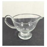 Williams Sonoma Glass Gravy Boat