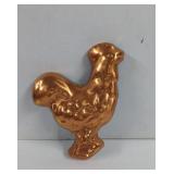 Vintage Copper Rooster Mold