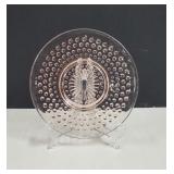 Pink Depression Glass 6 inch plate