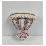 Vintage Wang's International Floral Bow Wall