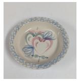 Ellis Prod. Pottery Hearts Pie Plate