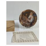 1984 Knowles Norman Rockwell 'Santa in his