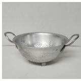 Vintage Aluminum colander with Handles