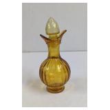 Vintage Avon Amber Glass Cruet