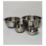 Stainless steel Tramontina mixing bowls