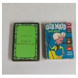 Vintage Old Maid And Playing Cards