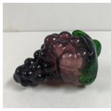 Vintage Blown Glass Grape Decor