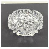 Vintage Art Deco Period Crystal Ashtray