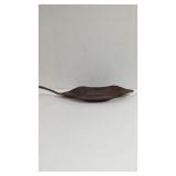 Large Metal Leaf Centerpiece