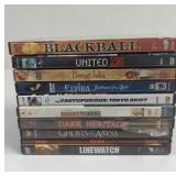 DVD'S All Discs Present 10 Total