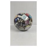 Vintage Match Books in large Glass Fish Bowl
