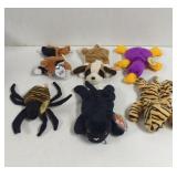 Vintage TY Beanie Babies 6 Total , with tags.