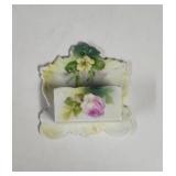 Vintage Victorian style wall pocket