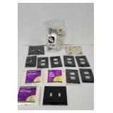 New Duplex Outlet wall plates and light switches