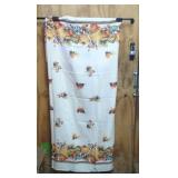 Fall Harvest Table Cloth Pictured and half 60x100