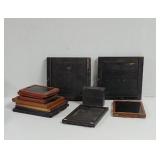 Vintage Wood film holders and color plates