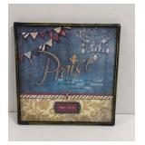 CarpenTree Metal Praise Wall Hanging