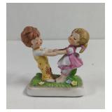 Vintage Lefton Boy and Girl Figurine