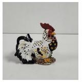 Rooster Figurine ceramic