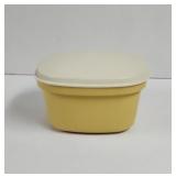 Vintage Tupperware Harvest Gold Microwave Steam