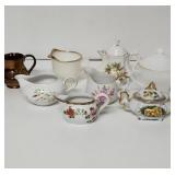 Vintage miscellaneous creamer and sugar dishes
