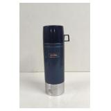 Vintage Blue Thermos Stainless King Seeley
