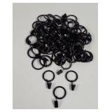 Curtain Rings with clips 66 total