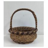 Vintage Round Woven Basket