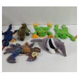 Vintage TY Beanie Babies with tags ,6 Total.