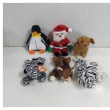Vintage TY Beanie Babies 6 Total , with tags.