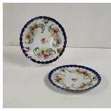 Vintage Handpainted Japanese saucers