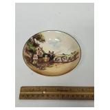 Vintage Royal Doulton old english coaching scenes
