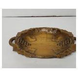 Vintage Wood handcarved bowl.