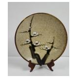 Japanese Madhuko Pottery  Centerpiece Bowl