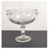 Vintage Indiana Glass Clear Glass Teardrop