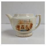 Vintage Porcelier Hearth Tea Pot No Lid
