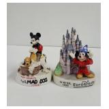 Vintage Walt Disney World  Mickey Mouse Figurines