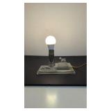 Vintage Lidded  Cigarette Dish And Ashtray lamp