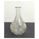 Vintage Anchor Hocking Pressed Glass Medallion