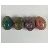 Assorted Stone Egg Figures