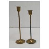 Vintage Brass Candle Stick Holders