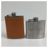 Dalmore And Bey Berk Stainless Steel Flasks