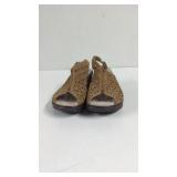 Adventure On Size J-41 Peep toe Wedge Sandles