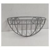 Wrought Iron Wall Planter Basket