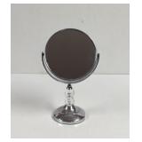 Danielle Silver Chrome Swivel Mirror