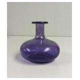 Vintage Amethyst Flash Glass Bottle